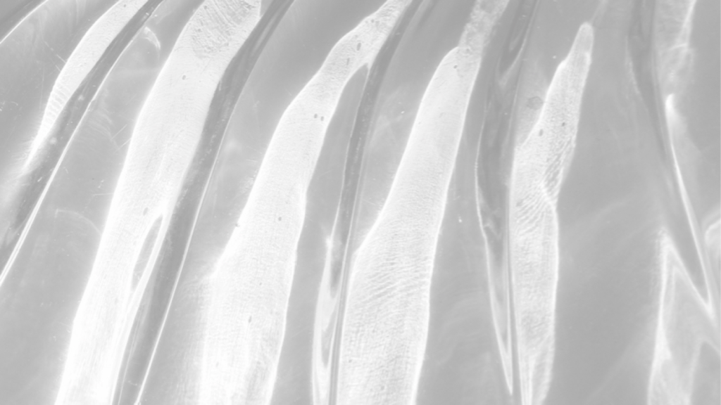 Shadows of shaped glass