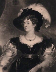 Lady Charlotte Florentia Clive, Duchess of Northumberland. Clivia genus is named for her.